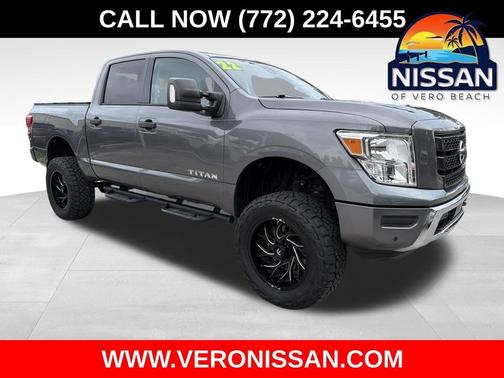 Gun Metallic 2022 Nissan Titan SV