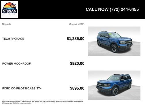 2023 Ford Bronco Sport Outer Banks