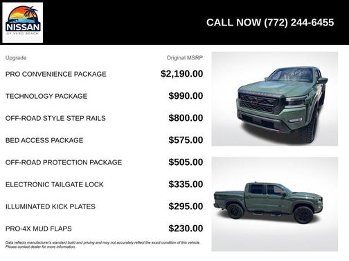 Tactical Green 2023 Nissan Frontier PRO-4X