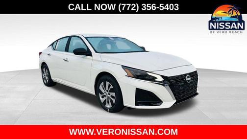 Glacier White 2025 Nissan Altima S