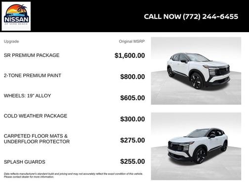 2t Wht Blk Roof 2026 Nissan Kicks SR