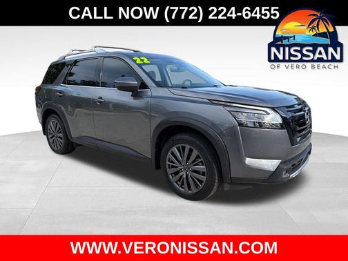 Gun Metallic 2022 Nissan Pathfinder SL