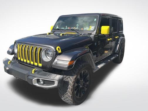 Granite Crystal Clearcoat Metallic 2022 Jeep Wrangler Unlimited 4xe Sahara