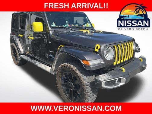 Granite Crystal Clearcoat Metallic 2022 Jeep Wrangler Unlimited 4xe Sahara