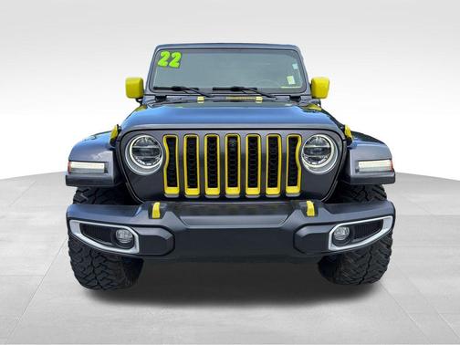 Granite Crystal Clearcoat Metallic 2022 Jeep Wrangler Unlimited 4xe Sahara