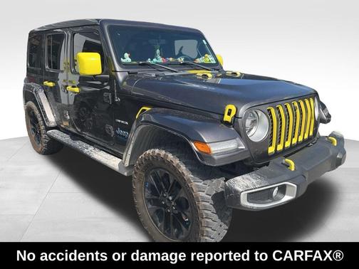 Granite Crystal Clearcoat Metallic 2022 Jeep Wrangler Unlimited 4xe Sahara