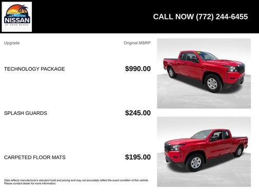 Red Alert 2023 Nissan Frontier S