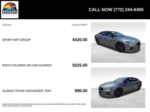 Gun Metallic 2022 Nissan Maxima SR
