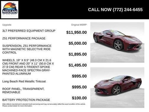 2020 Chevrolet Corvette Stingray w/3LT