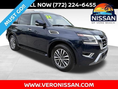 Blue Pearl 2024 Nissan Armada SL