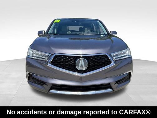 Gray 2018 Acura MDX 3.5L