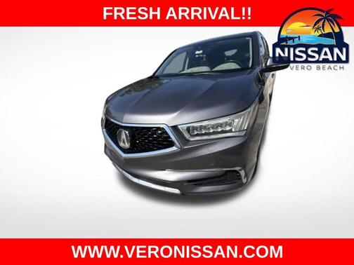 Gray 2018 Acura MDX 3.5L