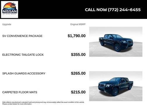 2025 Nissan Frontier SV