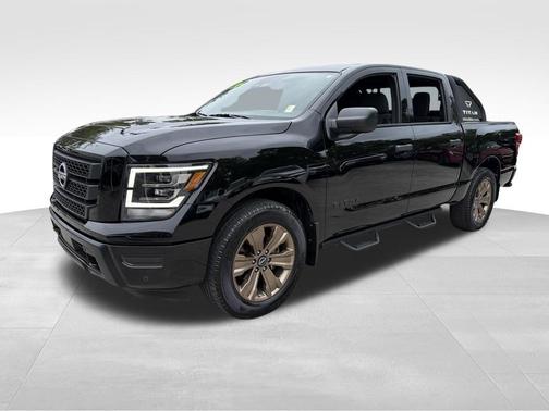 Black 2024 Nissan Titan SV