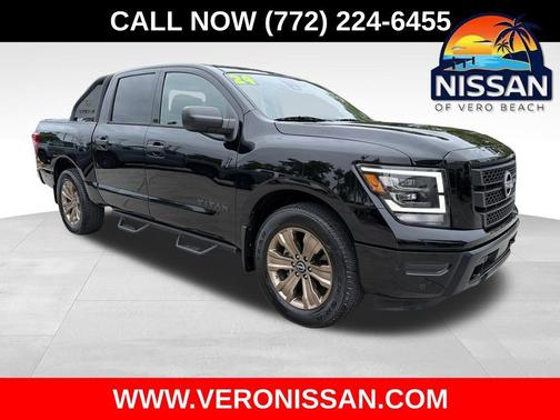 Black 2024 Nissan Titan SV