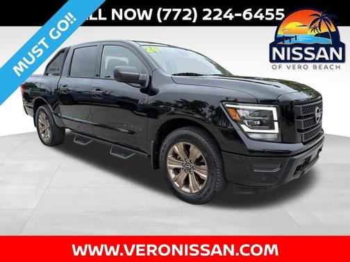 Black 2024 Nissan Titan SV