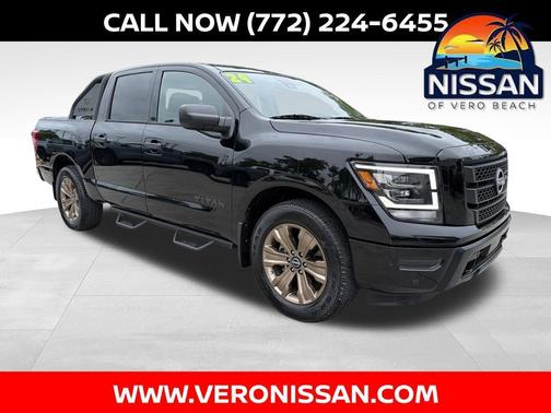 Black 2024 Nissan Titan SV