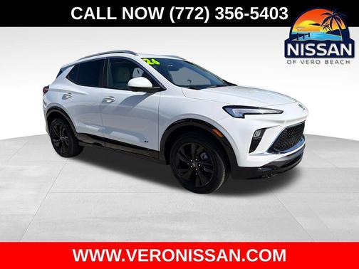 Summit White 2026 Buick Encore GX Sport Touring