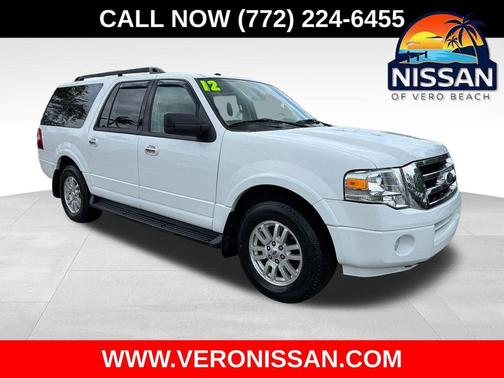 Oxford White 2012 Ford Expedition EL XLT