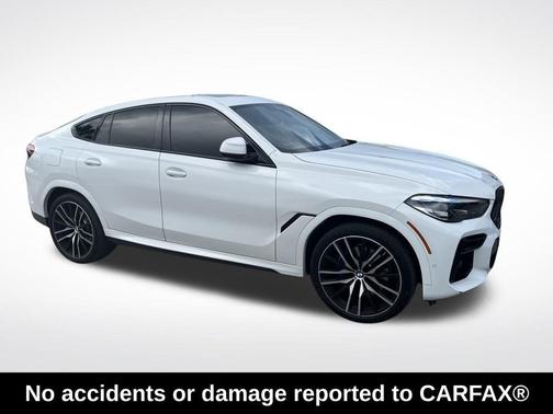 Alpine White 2023 BMW X6 xDrive40i