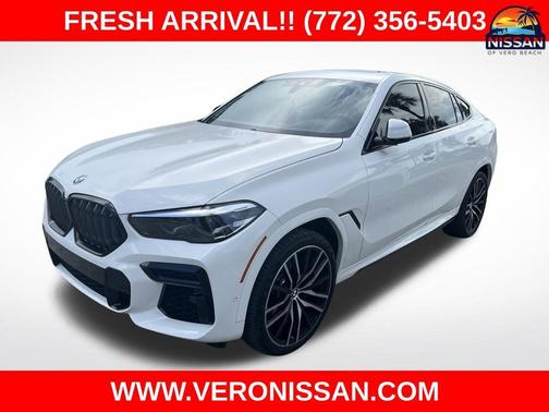 Alpine White 2023 BMW X6 xDrive40i