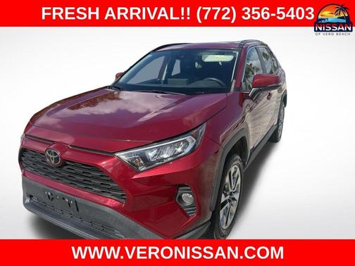 Pearl 2021 Toyota RAV4 XLE Premium