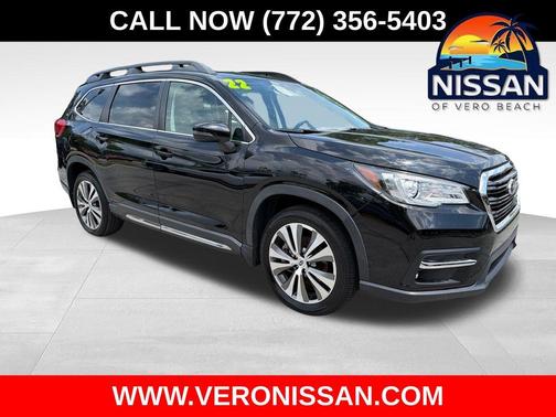 Crystal Black Silica 2022 Subaru Ascent Limited 8-Passenger