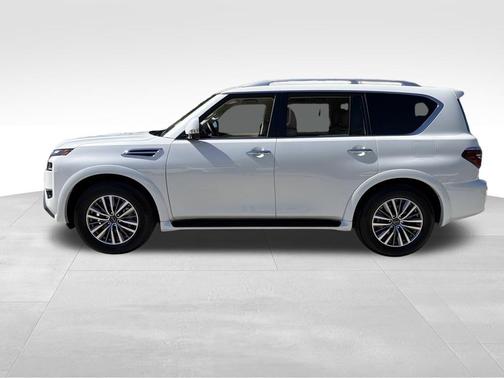 Aspen White 2024 Nissan Armada SL