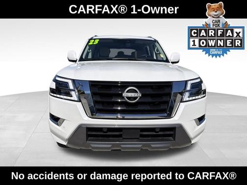 Aspen White 2024 Nissan Armada SL