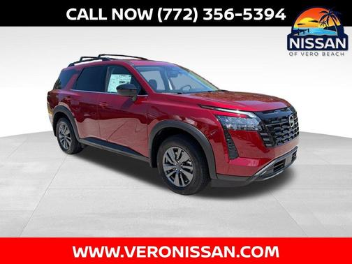 Scarlet Ember 2026 Nissan Pathfinder SV