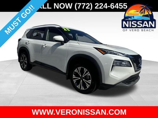 White 2023 Nissan Rogue SV