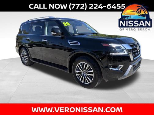 Super Black 2024 Nissan Armada SL