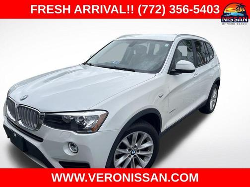 White Metallic 2017 BMW X3 xDrive28i