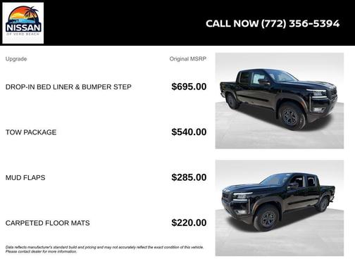 Super Black 2026 Nissan Frontier PRO-X