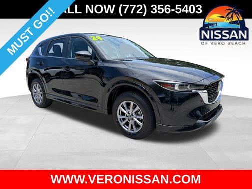 Jet Black Mica 2024 Mazda CX-5 2.5 S Select Package