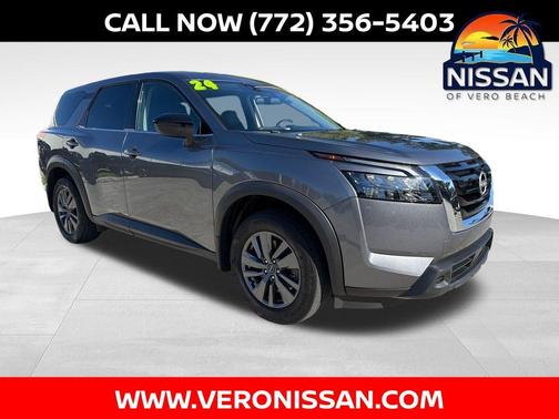 Gun Metallic 2024 Nissan Pathfinder S