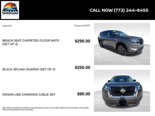 Gun Metallic 2024 Nissan Pathfinder S
