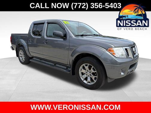 Gun Metallic 2021 Nissan Frontier SV