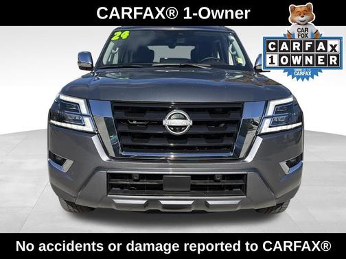 Gun Metallic 2024 Nissan Armada Platinum