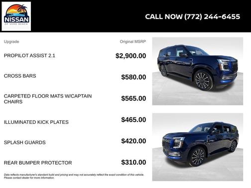 2026 Nissan Armada Platinum Reserve