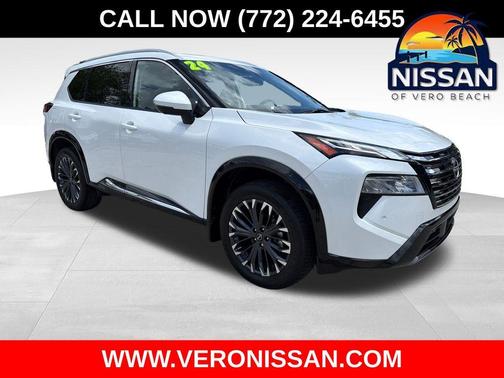 Everest White P 2024 Nissan Rogue Platinum