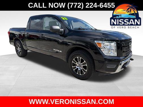 Black 2023 Nissan Titan SV