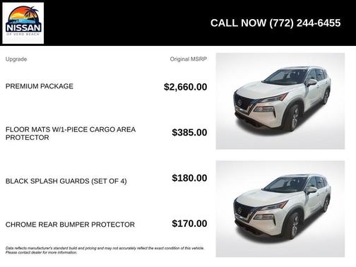 White 2021 Nissan Rogue SV