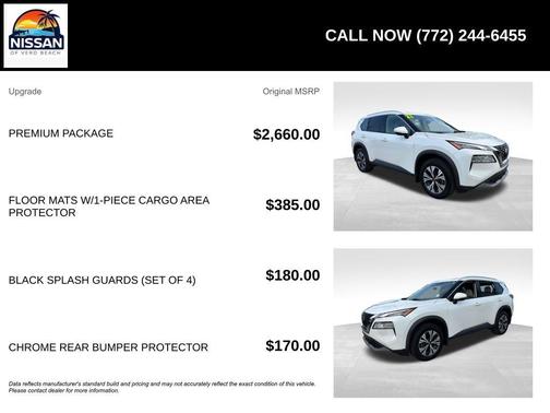 White 2021 Nissan Rogue SV