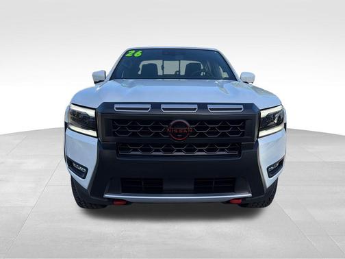 Glacier White 2026 Nissan Frontier PRO-X