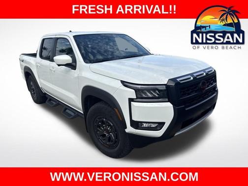 Glacier White 2026 Nissan Frontier PRO-X