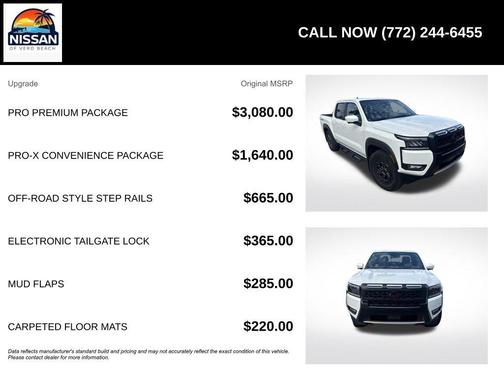 Glacier White 2026 Nissan Frontier PRO-X