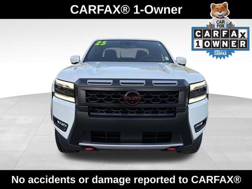 Glacier White 2025 Nissan Frontier PRO-X