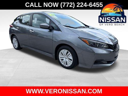 Gun Metallic 2023 Nissan Leaf S