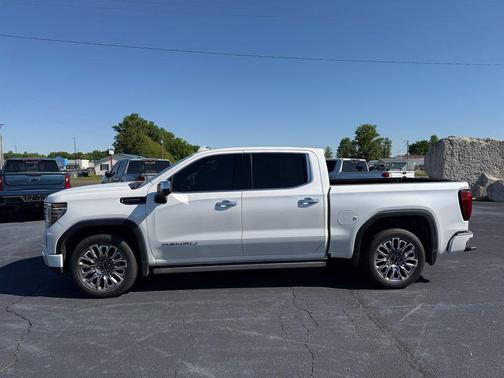 White Frost Tricoat 2024 GMC Sierra 1500 Denali Ultimate